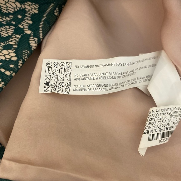 “ZARA” Tulip Lace Overlay Dress - Picture 16 of 16